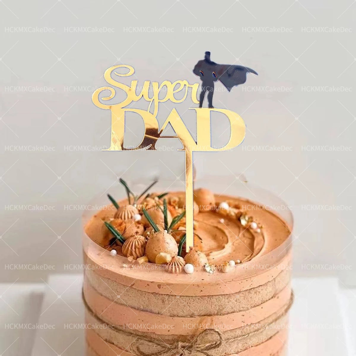 🎉 Father’s Day Acrylic Sign | Panneau Acrylique Fête des Pères – Décor de Table ou de Fête