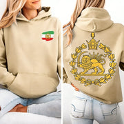 Lion and Sun Graphic Hoodie | OWNLUXE
