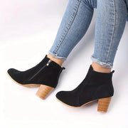 Women's Chunky Heels Boots | OWNLUXE