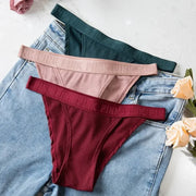 Cotton Print Low-Rise Brief | OWNLUXE