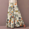 High-Waist Floral Wide-Leg Drawstring Pants | OWNLUXE