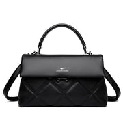 Soft PU Messenger Tote – Lightweight Everyday Shoulder Bag