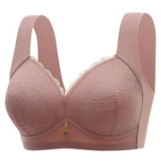 Breathable Gather Comfortable Bra | OWNLUXE