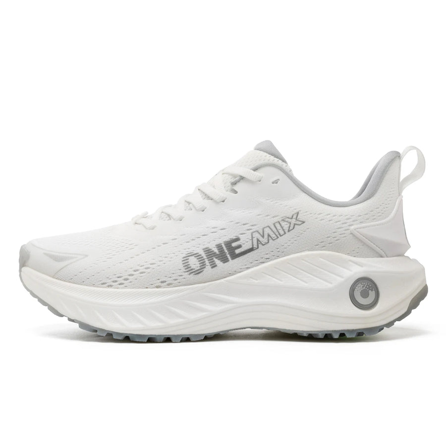 Unisex Breathable Lightweight Running Shoes (Black & White) | OWNLUXE
