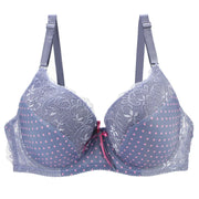 Women's Push Up Lace Bra (Blue) | OWNLUXE