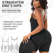 Butt Lifting Hourglass Shapewear Bodysuit with Hip Pads