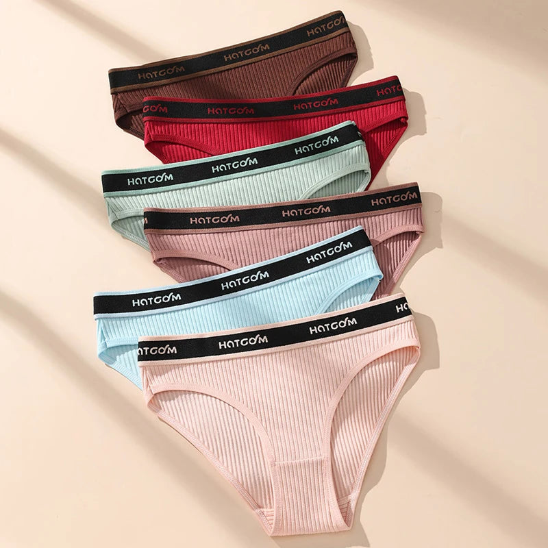 6-Piece Cotton G-String Set | OWNLUXE