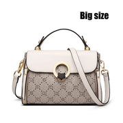 Vintage Signature Plaid Tote Bag - Luxury Shoulder Handbag