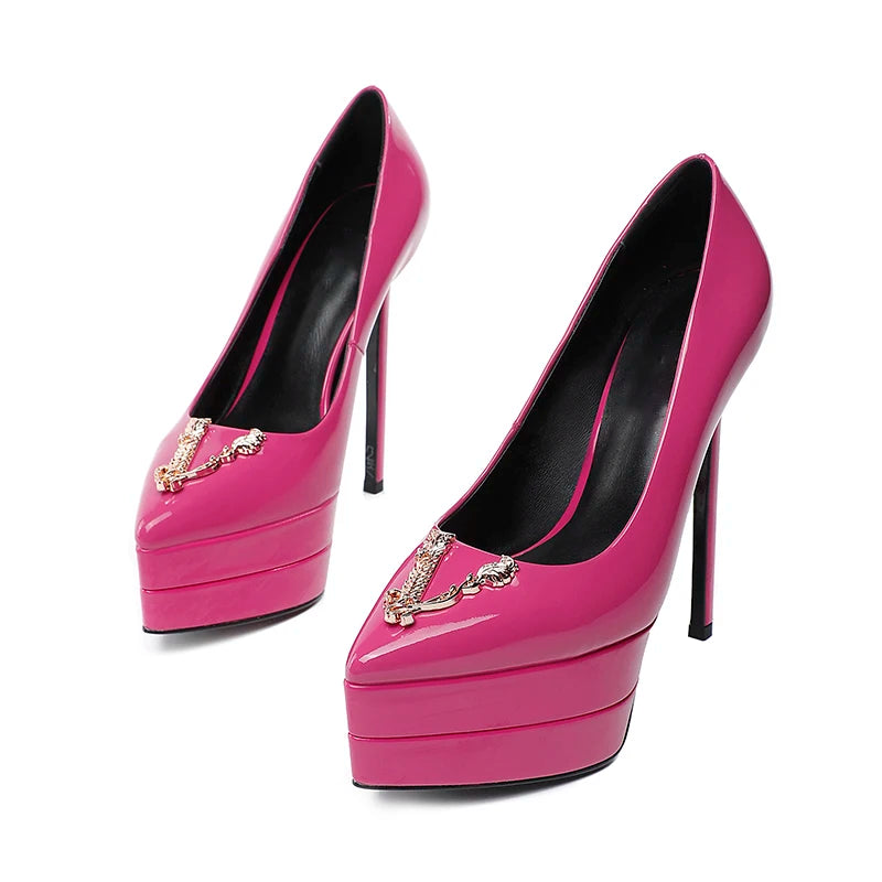 Women's Leather Stiletto Heels | OWNLUXE