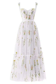 Sleeveless Mesh Ceremonial Dresses | OWNLUXE