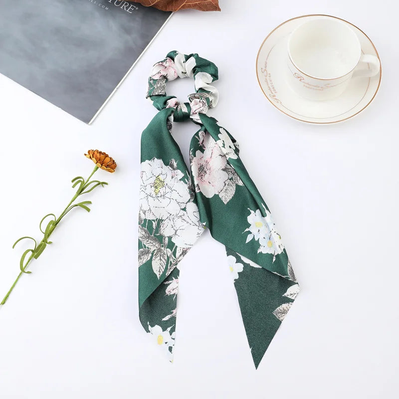Satin Hair Scarf Scrunchie | OWNLUXE