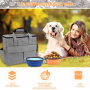 Foldable Pet Travel Carrier – Breathable Soft-Sided Cat & Dog Bag