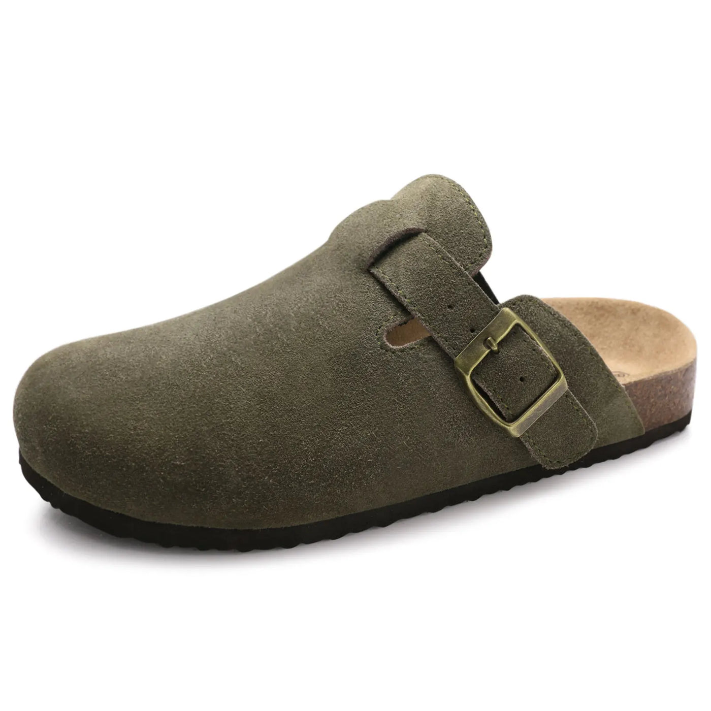 Women's Adjustable Leather Slippers (Black No Strap) – Shop at OWNLUXE
