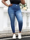 High-Waist Extended-Size Knit Vintage Leggings | OWNLUXE