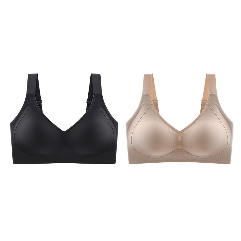 Women's Seamless Push-Up Plus-Size Bra | OWNLUXE