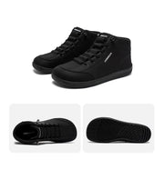 Mid-Top Barefoot Ankle Boots – Wide Toe Minimalist Sneakers