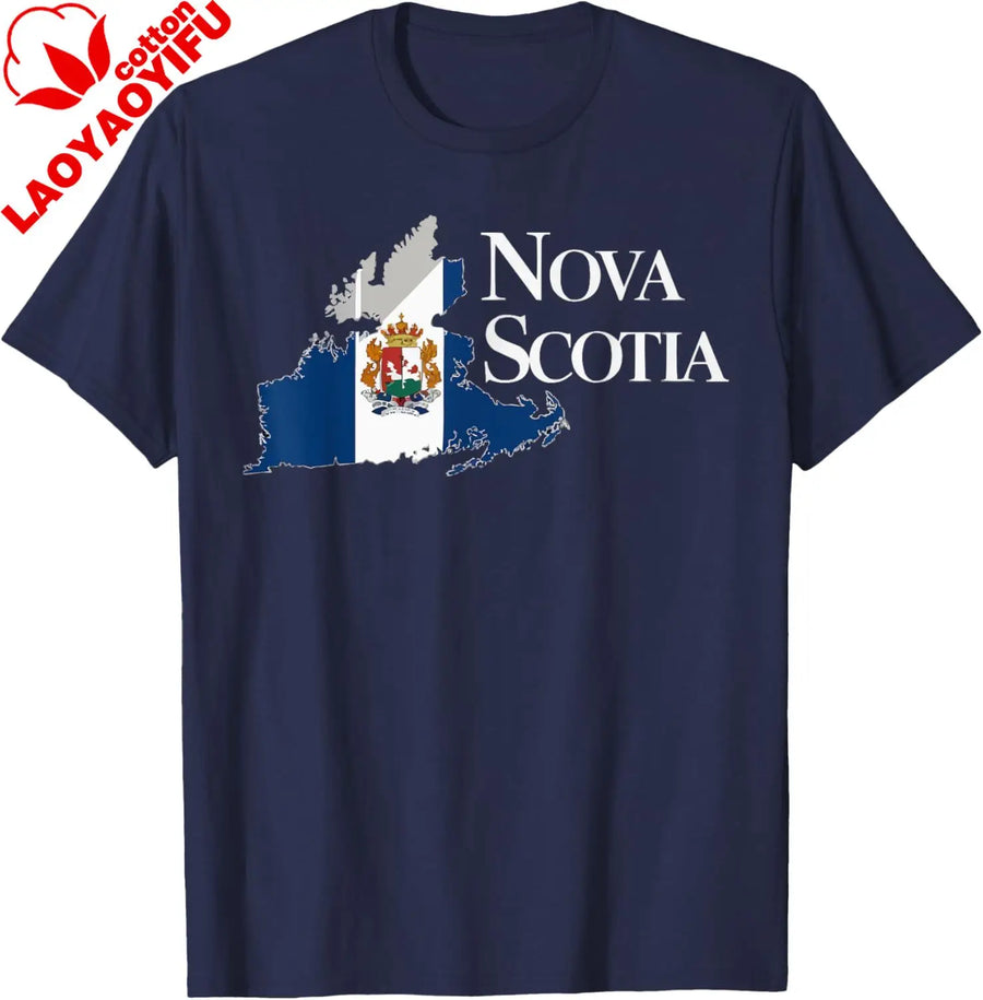 Men's Canada Flag Oversized Cotton T-Shirt | OWNLUXE