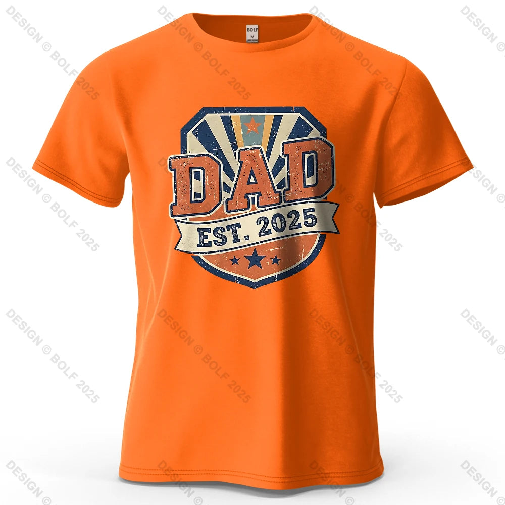 Dad Est. Vintage Graphic Tee - 100% Cotton | OWNLUXE