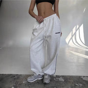 Vintage Wide-Leg Striped Pants | OWNLUXE
