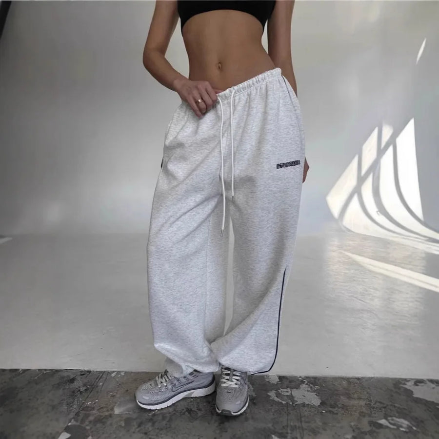 Women's Wide Leg Retro Pants | OWNLUXE