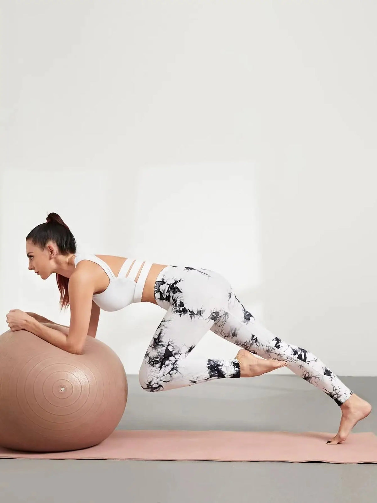 Hip Lifting Seamless Fitness Gym Leggings Tie-dye Yoga | OWNLUXE