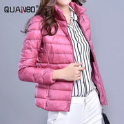 Women Spring Jacket Fashion Short Ultra Lightweight | OWNLUXE