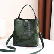 Vintage Stone Leather Handbag Shoulder Crossbody Bags | OWNLUXE