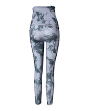 Women’s High-Waist Printed Leggings – Ankle-Length Comfort