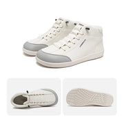 Mid-Top Barefoot Ankle Boots – Wide Toe Minimalist Sneakers