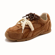 Women’s Casual Leather Sneakers with EVA Comfort Insole