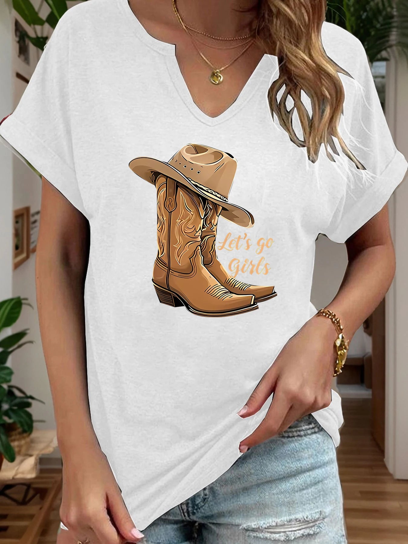 Women's V-Neck Boots | OWNLUXE
