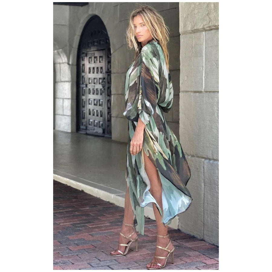 Women's Tie-Dye Swim Cover-Up | OWNLUXE