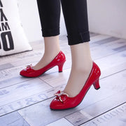 Women's Leather Plus Size Pumps | OWNLUXE