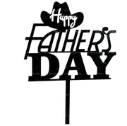 Father’s Day Acrylic Sign – Modern Clear Tabletop Décor
