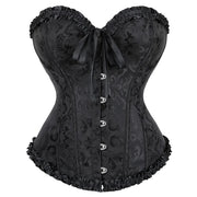 Victorian Lace-Up Corset Bustier | OWNLUXE