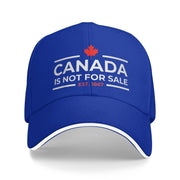 Canada Is Not For Sale 1867 Baseball Cap – Funny Patriotic Snapback | OWNLUXE