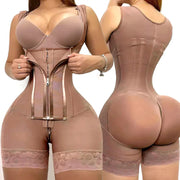 Backless Bodysuit Shaper with Soft Cup Bra & Tummy Control | OWNLUXE