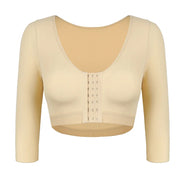 Arm Shaper Compression Top with Posture Corrector & Front Closure | OWNLUXE