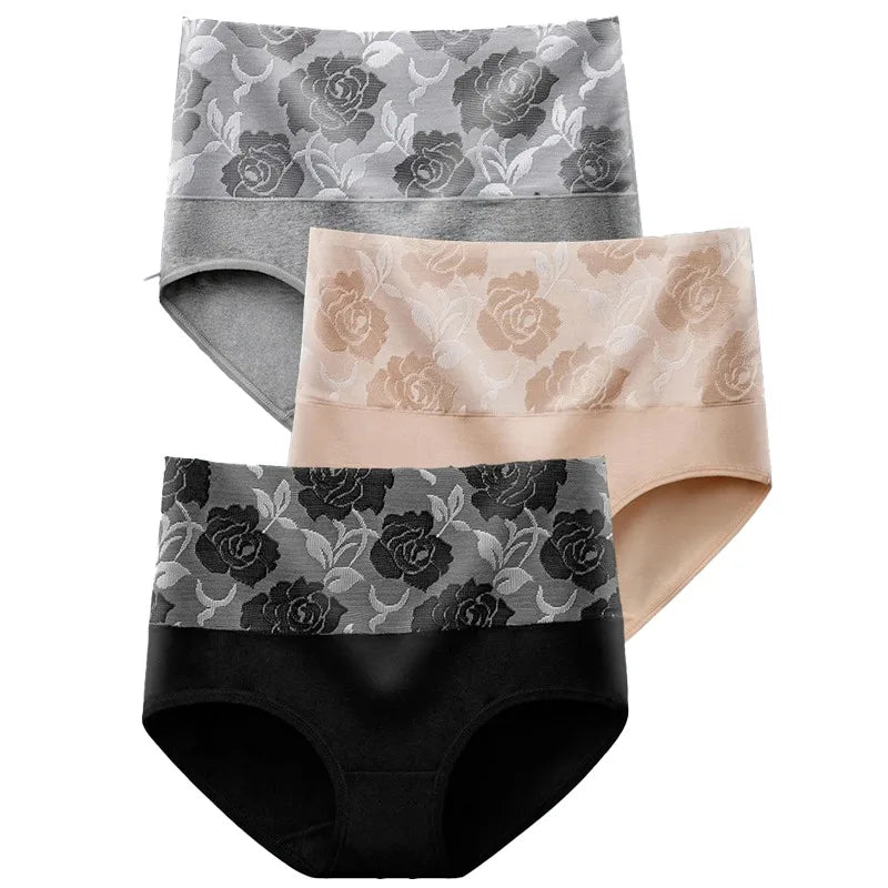 Women's High-Waist Cotton Briefs 3-Pack | OWNLUXE
