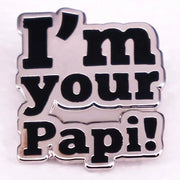 Funny Dad Pin Badge – Zinc Alloy Father’s Day Brooch