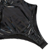 PU Leather Bodysuit Shapewear - Full Body Shaper Tummy Control | OWNLUXE