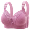 Lace Extended-Size V-Neck Bra | OWNLUXE