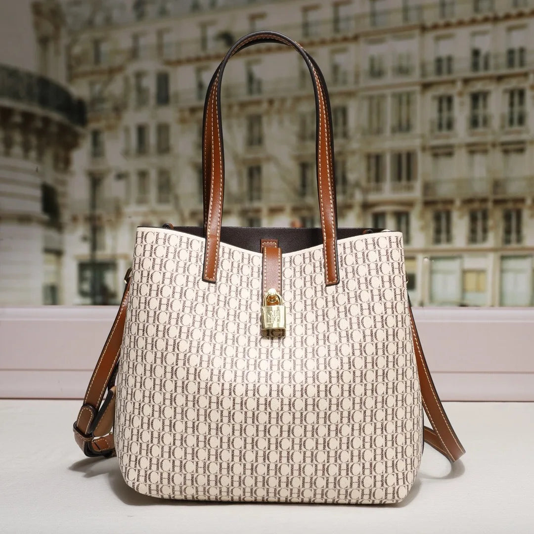 CH Classic Bucket Bag - 2025 Luxury PVC Crossbody