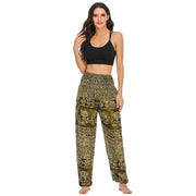 Women’s High-Waist Floral Bloomers – Loose, Lightweight & Boho