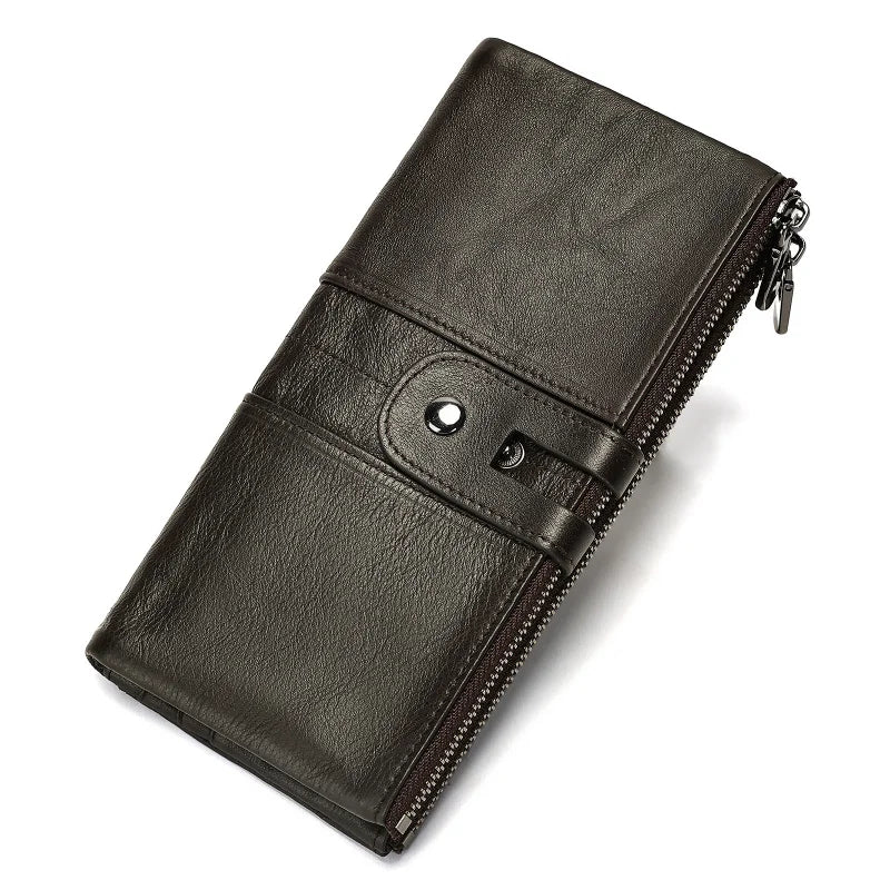 Genuine Leather Multi-Card Card Holder Wallet | OWNLUXE