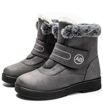 Load image into Gallery viewer, Warm Fur Ankle Boots - Women's Elegant Winter Snow Booties
