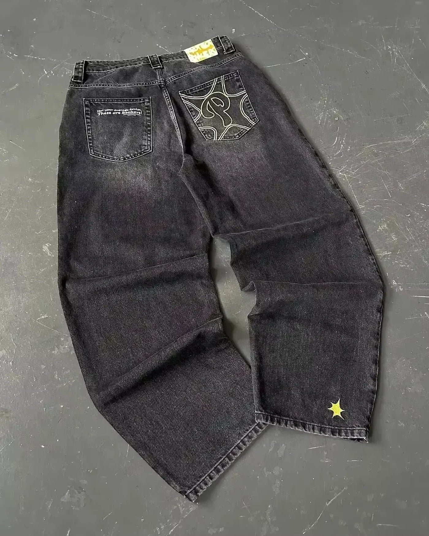 2026 American Trend Straight Jeans - Hip Hop Wide Leg Unisex