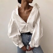 Women's Long Sleeve Top (Khaki) | OWNLUXE