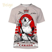I Love Canada Flag Graphic T Shirt For Men Clothing T-Shirt | OWNLUXE