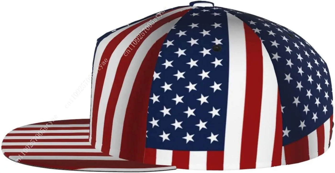 Adjustable American Hat Flag | OWNLUXE